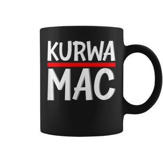 Was Los Kurwa Inscription Polonaise Drapeau Polonais Tasse - Cadeauxyz