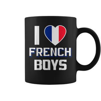 I Love French Boys Frankreich Flagge Französische Kultur Tassen - Geschenkecke