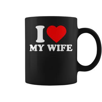 I Love My Wife I Heart My Wifealentines Day コーヒーマグ - Kawaiitshirt