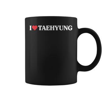 I Love Taehyung I Heart Taehyung Name Appreciation Coffee Mug - Thegiftio UK