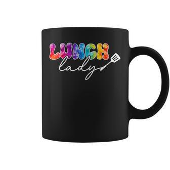 Lunch Lady Tie Dye Pocket Back To School Cafeteria Staff Coffee Mug - Thegiftio UK