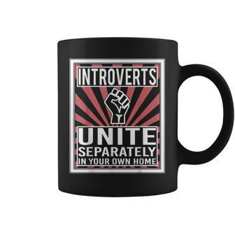Lustiges Nerd Introverts Unite Arkastisch Tassen - Geschenkecke