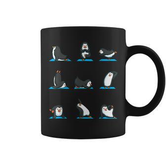 Lustiges Pinguin Hemd Für Mädchen Frauen Yoga Meditation Gym Tassen - Geschenkecke