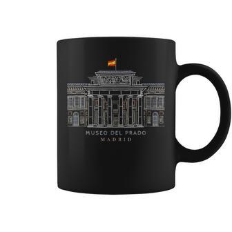 Madrid Museo Del Prado Museo De Arte Dibujo A Mano España Taza de café - Regaloses