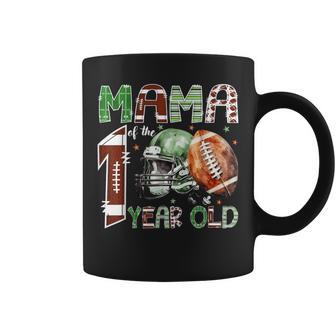 Mama Of The 1 Year Old Football Lover 1St Birthday Boy Coffee Mug - Thegiftio UK