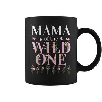 Mama Wild One Wildflower 1St Birthday Girl Family Party Coffee Mug | Seseable UK