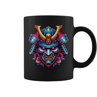 Masqueamouraï Guerrier Bushido Oni Culture Japonaise Tasse - Cadeauxyz