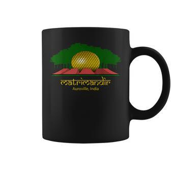 Matrimandir D'auroville Inde Édificepirituel Et Banian Tasse - Cadeauxyz