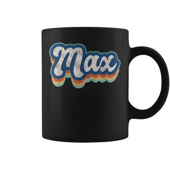 Max Nombre Niño Estilointage 70S 80S Personalizado Taza de café - Regaloses