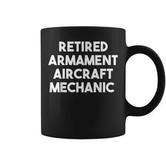 Mecánico De Aviones De Armamento Retirado Taza de café - Regaloses