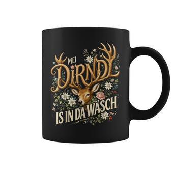 Mei Dirndl Is In Da Wäsch Oktoberfest Trachten Trachten Tassen - Geschenkecke