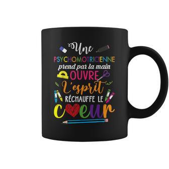 Merci Psychomotricienne Crècheouvenir Fin Année Coeur Tasse - Cadeauxyz