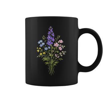 Minuscule Fleurauvage Floral Minimal Nature Botanique Tasse - Cadeauxyz
