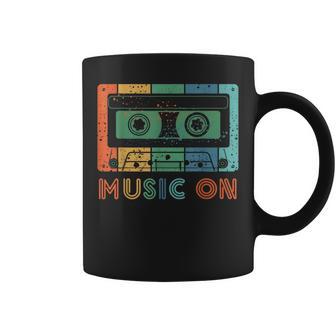 Mixtape Cassettes Musiqueur Cassette Années 90 80 Tasse - Cadeauxyz