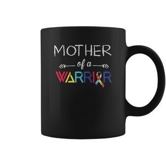 Mom Of A Worrior Autism Awareness Christmas Ideas For Mom Coffee Mug | Seseable UK
