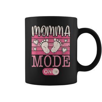 Momma Mode On Prontoer Mamá Promocionado A Mamá Día De La Madre Taza de café - Regaloses