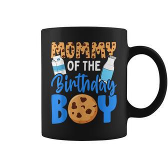 Mommy Of The Birthday Boy Milk And Cookies 1St Birthday Coffee Mug | Seseable UK