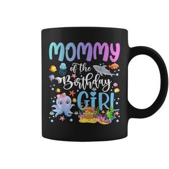 Mommy Of The Birthday Girl Sea Fish Ocean Aquarium Coffee Mug | Seseable UK