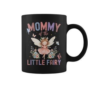 Mommy Of The Little Fairy First Birthday Girl Family Coffee Mug - Thegiftio UK