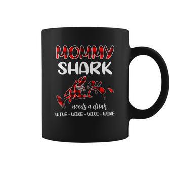 Mommy Shark Christmas Ideas For Mom Coffee Mug | Seseable UK
