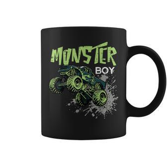 Monster Truck Boy Off Road Racing Family Matching Boys Kids Coffee Mug - Thegiftio UK