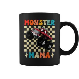 Monster Truck Mama Retro Racing Family Matching Coffee Mug | Seseable UK