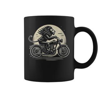 Motard Homme Moto Cadeau Motorcycle Lion Motards Tasse - Cadeauxyz