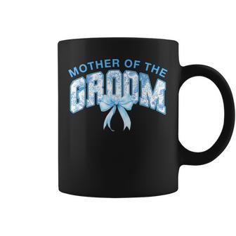 Mother Of The Groom Coquette Bow Floral Mog Bachelor Coffee Mug | Seseable UK