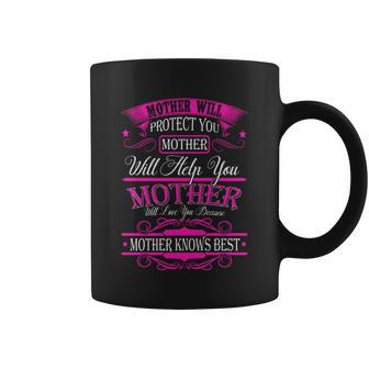 Mother Knows Best Christmas Ideas For Mom Coffee Mug | Seseable UK