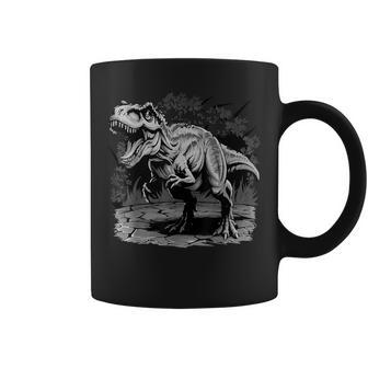 Motif Dinosaure Audacieux Pour Les Fans De La Préhistoire Tasse - Cadeauxyz