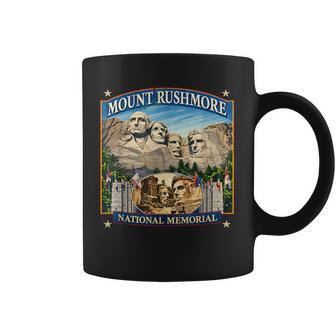Mount Rushmore National Park Retro Travel Souvenir Vacation Coffee Mug - Thegiftio UK