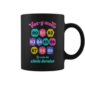 Né Dans Les Années 1980Ignette Automobile Humour Rétro Tasse - Cadeauxyz