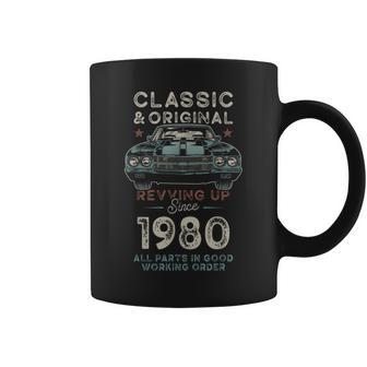 Né En 1980 Muscle Car 46E Anniversaire Tasse - Cadeauxyz