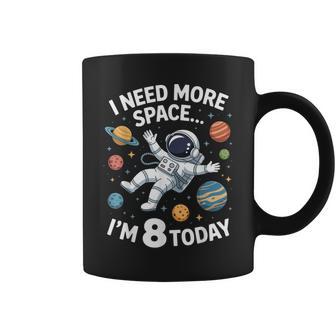Need More Space 8Th Birthday 8 Years Old Planets Birthday Coffee Mug - Thegiftio UK