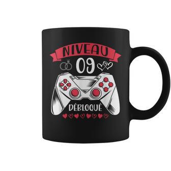 Niveau 9 Débloqué Cadeau 9 Ème Anniversaire Mariage Couples Tasse - Cadeauxyz