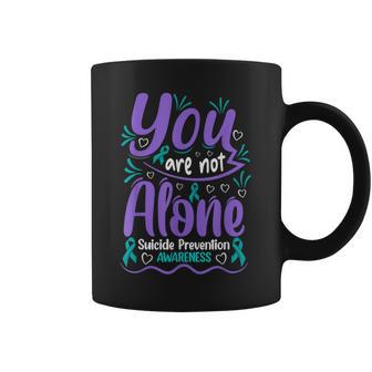 No Estásolo Concientizaciónobre La Prevención Deluicidio Taza de café - Regaloses