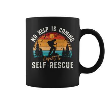No Hay Ayuda Espere Una Cita Deenderismo Al Atardecer De Auto-Rescate Taza de café - Regaloses