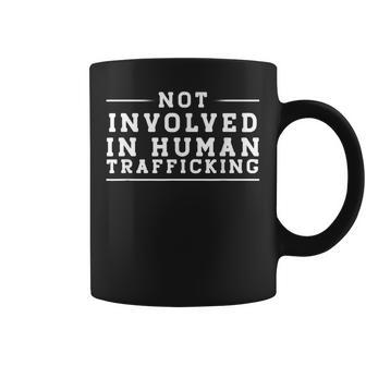 No Participa En La Trata De Personas Taza de café - Regaloses