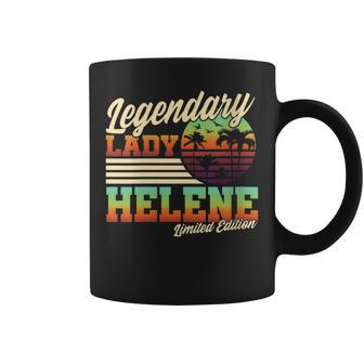 Nom Helene Iintage & Plage I Helene Personnalisé Tasse - Cadeauxyz