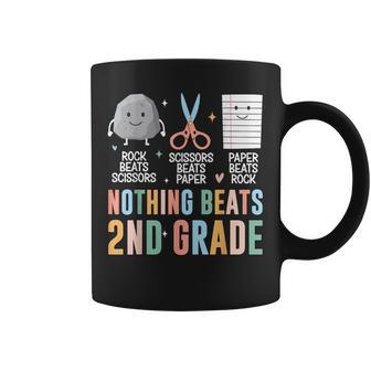 Nothing Beats 2Nd Grade Back To School Kids Teachers Coffee Mug | Seseable UK