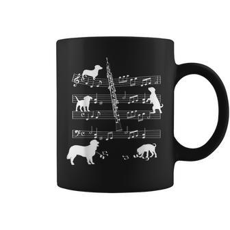 Oboe Jugador Perro Para Perros Oboist Y Oboe Taza de café - Regaloses