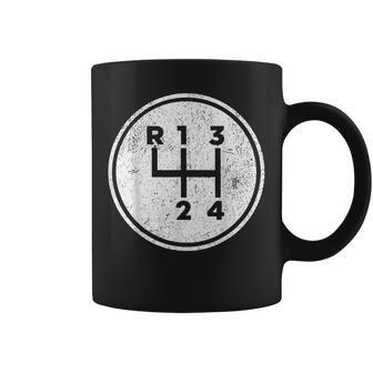Og 4 Speed Manual Transmission H Pattern Shifter Vintage Coffee Mug - Thegiftio UK