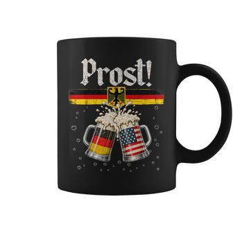 Oktoberfest Drinking Vintage German Flag Prost Coffee Mug | Seseable UK