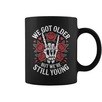 We Got Older But We're Still Young Emo Mom Club Emo Pop Punk Coffee Mug - Thegiftio UK
