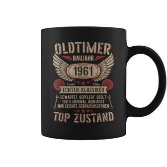 Oldtimer Baujahr 1961 Geboren Jahrgang Geburtstag Retro Tassen - Geschenkecke