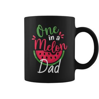One In A Melon Dad 1St Birthday Cute Summer Family Matching Coffee Mug | Seseable UK