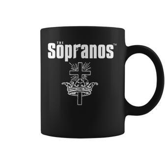 Theoprano Papl2601 Obra De Arte Clásica Con Corona De Cruz Taza de café - Regaloses
