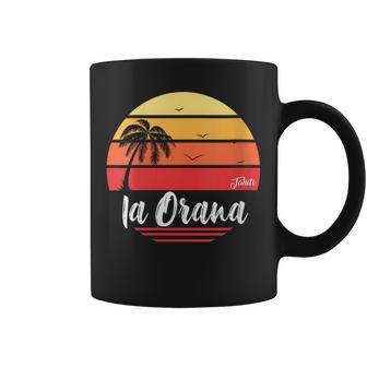 Ouvenir De Tahiti Ia Oranaignifie Bonjour Paix Tasse - Cadeauxyz