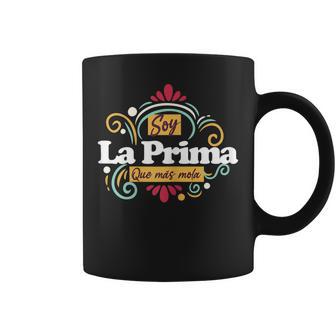 Oy La Prima Que Más Mola Regalo Para Primas Taza de café - Regaloses