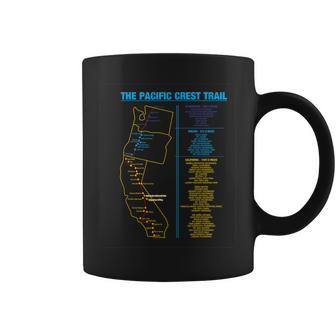 Pacific Crest Trail Thru ハイキングシャツギフト。男性にも女性にも。 コーヒーマグ - Kawaiitshirt